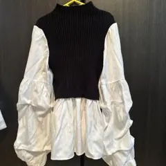 fifth ニット ブラウス Mサイズ