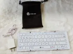 iClever Bluetooth キーボード 折りたたみ式