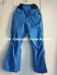 スノボ・スキーパンツ ／ ユニセックス ／ブルー／ＣＳＢ【美品】