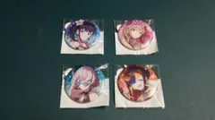 グリッドマンユニバース 六花 夢芽 ムジナ ひめ 缶バッジ ナイトプール