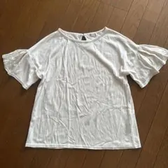 LL ソウルベリー 生成 ナチュラル フレア袖 チュニック シャツ