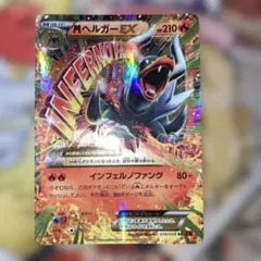 MヘルガーEX RR XY8 赤い閃光 010/059 - メルカリ