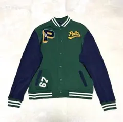 Polo Ralph Laurenラルフローレン 刺繍 スタジャン XL