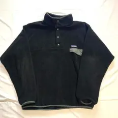 パタゴニア スナップT シンチラ フリース プルオーバー ブラック L