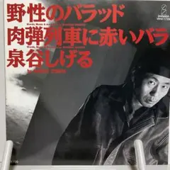 泉谷しげる　野生のバラッド　シングルレコード