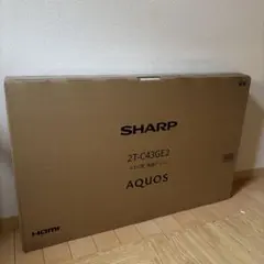 SHARP AQUOS 2T-C43GE2 43V型 液晶テレビのサムネイル