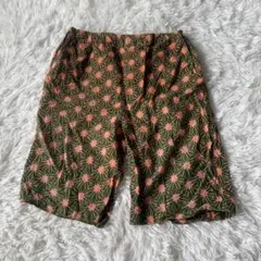 bigo×TERATHAN 総柄リラックスショートパンツ フリーサイズ