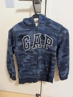 GAP 迷彩裏ボアフリースパーカー Sサイズ