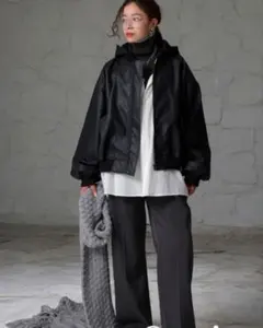 antiquaレザージャケット