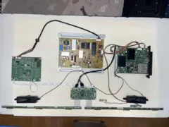 MAXZEN 液晶テレビJ55SK03基盤セット - メルカリ