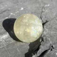 一点物】虹入り✨シトリン スフィア 丸玉 ✩.*˚天然石×インテリア