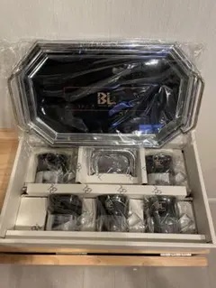 미사용 保管 コーヒートレー カップセット ツインバード