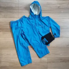 mont-bell レインウェア クレッパー 120 青