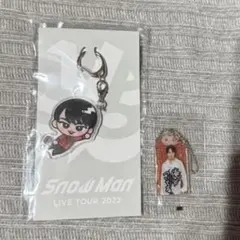 Snow Man 宮舘涼太 すのチル アクリルキーホルダー チェキ風カード 名刺