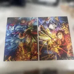 劇場版 鬼滅の刃 無限列車編 入場者特典 イラストボード 冨岡義勇 竈門炭治郎