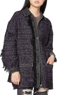 MOUSSY ブルゾン バラ売り可 セットアップ ツイード - メルカリ