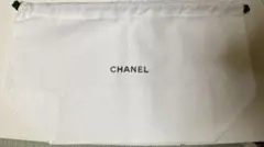 CHANEL 巾着袋 ホワイト