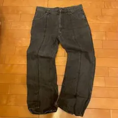 GU ブラックデニム Mサイズ ストレート