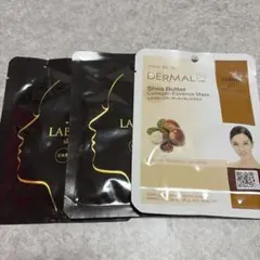 DERMAL シアバター コラーゲンマスク 3枚入りのサムネイル