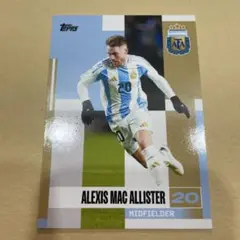topps soccer ALEXIS MAC ALLISTER