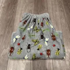 昆虫柄フリーススイムタオル