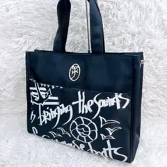 極美品✨カステルバジャック トートバッグ 大容量 A4サイズ可能 黒のサムネイル