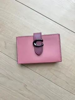 COACH タビーミディアムウォレット パープル - メルカリ