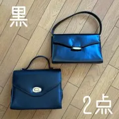 ◾️黒のバッグ◾️冠婚葬祭◾️お葬式のファッションに◾️2種類◾️卒業式に◾️綺麗◾️葬儀◾️黒