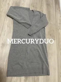 MERCURY DUO 膝丈ワンピース