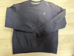 Champion スウェット 紺　ネイビー　XLサイズ