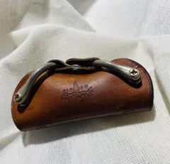 シャックル式 本革 キーケース キーリング コンパクト MOOSE キーホルダー