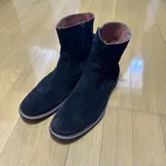 CAMINANDO カミナンド スエード ジップブーツ 黒 US9のサムネイル