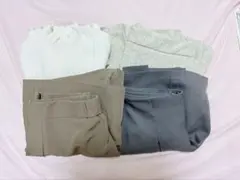 プリーツスカート3枚セット インナー1枚 ☆計4点セット☆まとめ売り