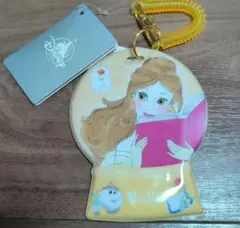 ディズニー　美女と野獣　ベル　パスケース