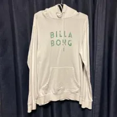 BILLABONG フード付きパーカー Lサイズ ホワイト