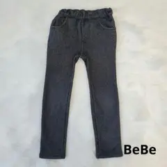 BeBe ブラック　裏起毛　パンツ♪
