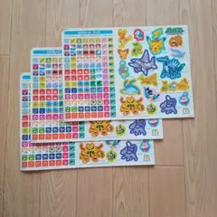 ポケモン　スケジュールシール　ダイヤモンド＆パール　3枚