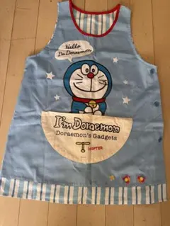 ドラえもん 四次元ポケット　エプロン 保育のサムネイル