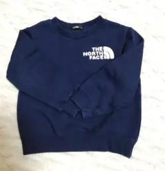 THE NORTH FACE 裏起毛トレーナー 110 ネイビー