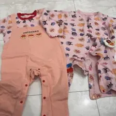 ANPANMAN ロンパース ピンク セット