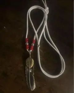 上金フェザーネックレス　キムタク仕様