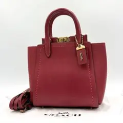 【極美品】COACH トループ 16 2way ハンドバッグ ショルダーバッグ