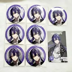 ト*読様 にじさんじ 8周年 缶バッジ メタルカード 長尾景