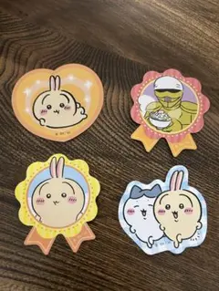 ちいかわ ダイカットステッカー5 うさぎ ハチワレ