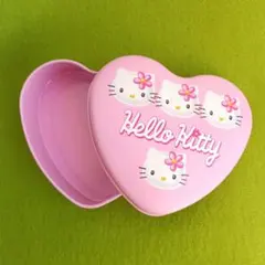 1998年 Hello Kitty ハート型キャンディボックス （缶のみ）