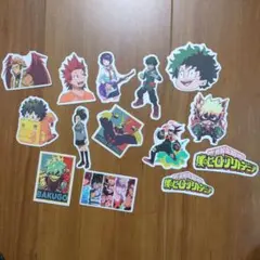 僕のヒーローアカデミア　ステッカー　シール　14枚セット