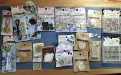 レジン用品まとめ売り　ダイソー　パーツクラブ　PADICO