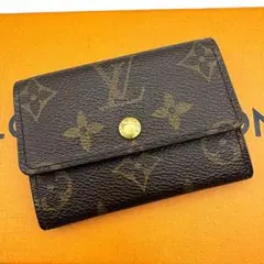 【極美品】ルイヴィトン コインケース モノグラム ポルトモネプラ M61930