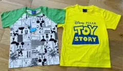 ✨3  ディズニーTシャツ　2枚セット　ミッキーマウス　新品未使用