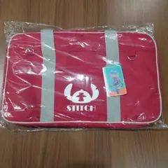 【新品未開封】STITCH スティッチ　スクールバッグ　スクバ レッドのサムネイル